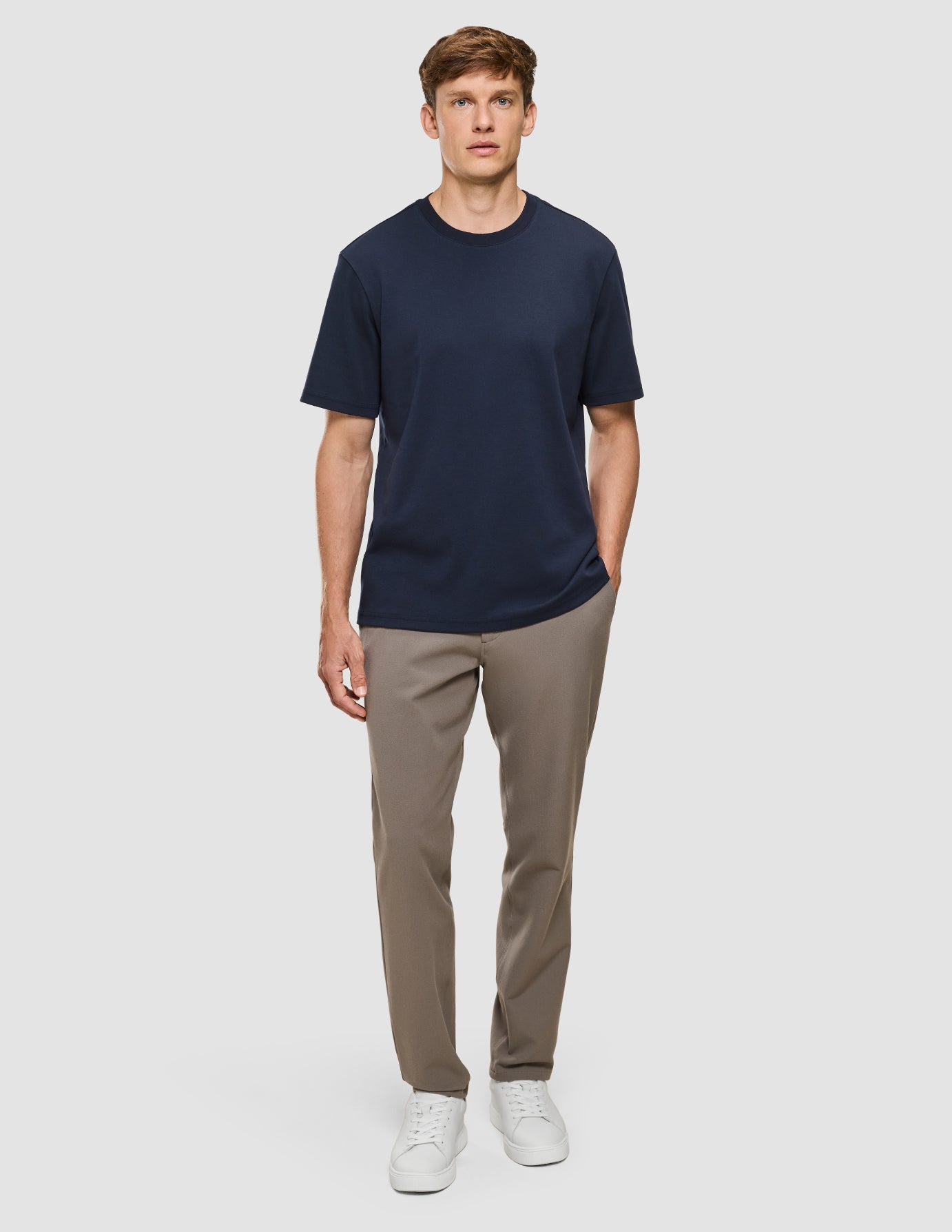 Heavy Box Fit T-shirt Dark Navy